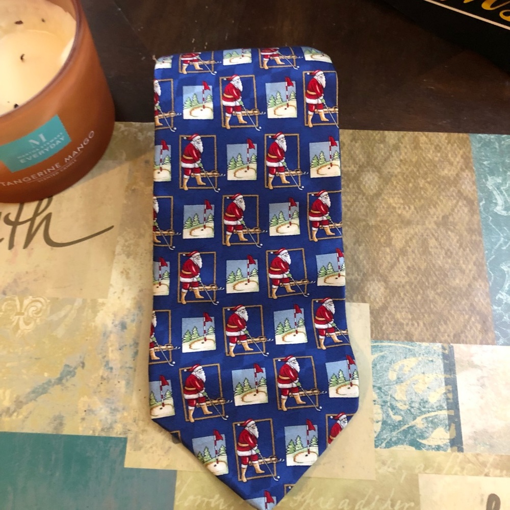 Santa Claus Holiday Edition Mens MMS necktie